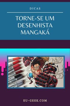 the cover of an adult coloring book with text that reads, torn - se um desenista mangaka