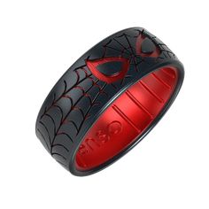 Unleash your inner hero with The Mask Ring. Featuring Spider-Man’s iconic mask surrounded by an intricate web pattern, this laser-etched DualTone ring captures the essence of Spider-Man’s bravery and resilience. Crafted from durable silicone, it offers flexibility and comfort for all your adventures. Celebrate your friendly neighborhood Spider-Man with every wear. Lifetime Warranty: Every Enso ring comes with a lifetime guarantee. If your ring breaks, stretches out, or fades, we’ll replace it for the lifetime of the buyer. Made in the Rockies: Made with the highest quality materials to set the standard for luxury silicone rings Ultra Comfortable: Unique, flexible design for ultra comfort even with swelling fingers and hands Safe: Engineered with Anti Ring Avulsion Technology to break away Spider Man Accessories, Rings Marvel, Enso Ring, Enso Rings, Web Pattern, Web Patterns, Christmas Board, Rubber Rings, 2024 Christmas