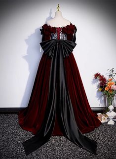 Any things please feel free to contact us: sales@Tmallworld.com******* Product Details*******Product Number:#0G3WFabric: VelvetColor: Wine RedNeckline: SweetheartBack Style: Lace-upHemline: Floor LengthMaking time: 2-3 weeks, Shipping time: 3-5 working days.Custom size/color, Rush Order is available, and no extra cost. ******* Custom Measurements*******For better fitting, You can leave us the following information in the order notes when you check out, and please have a look our measuring guide at first: :Bust: ________inch/cm,Waist: ________inch/cm,Hips: ________inch/cmHollow to knee( for knee length dress only):________inch/cmHollow to Floor(without shoes): ________inch/cmYour Height without shoes______, The Shoes height you will wear with the dress:______Occasion date:____ Prom Dresses Lace Sleeves, Off Shoulder Party Dress, Long Black Evening Dress, Color Rush, Satin Evening Dresses, Long Evening Dress, Sweetheart Prom Dress, Black Party Dresses, Printed Long Dresses