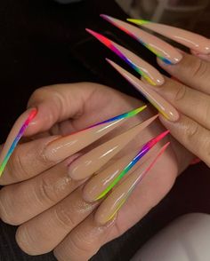 Cute Stiletto Nails Designs, Nails Long Acrylic, Coffin Art, Stilleto Nails Designs, Stiletto Nails Designs, Glow Nails, Long Square Acrylic Nails