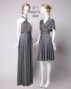 Charcoal Grey Bridesmaid Dress, Gray Convertible Dress, Convertible Wrap Dress, Infinity Dress, Infinity Wrap Dress,Multi-way Dress, Twist Dress, Maxi Long Dress Hello, everyone! Welcome to my shop! The special gift to the most special you :) The dresses were made by myself, the popular colors and fabrics were also selected by myself. This infinity dress can be suitable for many occasions! It all depends on how you want it be!  ❤SIZING & DRESS MEASUREMENTS :  SIZE- REGULAR/ PLUS →REGULAR SIZE FI Charcoal Grey Bridesmaid Dresses, Elegant Fitted Multi-way Maxi Dress, Grey Bridesmaid Dress, Transformer Dress, Convertible Wrap Dress, Infinity Wrap Dresses, Infinity Dress Bridesmaid, Twist Dress, Infinity Wrap