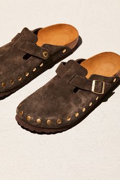 Stud Boston Birkenstock | Free People Boston Birkenstock, Boston Clogs, Women's Clogs, Wrap Sandals, Birkenstock Shoes, Womens Clogs, Boot Sandals, Who What Wear