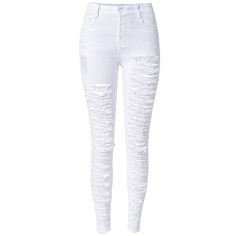 Item Type: JeansGender: WomenDecoration: Hollow Out,RippedStyle: CasualModel Number: TrousersFabric Type: SoftenerLength: Full LengthMaterial: Polyester,CottonJeans Style: Pencil PantsClosure Type: Button FlyFit Type: SkinnyWaist Type: HighWash: Light Size Waist (cm) Hip (cm) Length (cm) S 65-67 88-91 99 M 70-72 92-95 101 L 76-80 96-99 103 XL 84-88 100-103 105 Womens Ripped Jeans, White Ripped Jeans, Destructed Jeans, White Distressed Jeans, Moda Jeans, Destroyed Denim, Destroyed Jeans, Jeans White, Waist Jeans