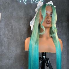 Product Details: Lace Front Wig Virgin Human Hair Custom Color Wig *Cap Style-Lace Front Wig *Material-Virgin Human Hair *Color-Same As Picture *Density-150% *Cap Size-Medium Powder Blue Hair, Blue Ombre Wig, Blue Lace Front Wig, Hair Extensions For Short Hair, Wig Material, Blue Wig, Human Hair Color, Wig Color, Ombre Wigs