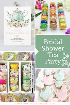 the bridal shower tea party is here