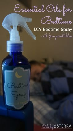 Essential Oils for Bedtime. DIY Bedtime Spray Recipes w free Printables. Gratis Printables, Oil Remedies, Essential Oil Blends Recipes, Young Living Oils, Doterra Oils, Diy Essential Oils, Oil Uses, Essential Oil Uses, Doterra Essential Oils