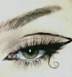 insp de makeup Eyeliner Looks Goth, Artistic Eyeliner, Hot Eyeliner, Fairy Eyeliner