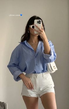 Short Sleeve Polo Outfit, Look Boho Chic, Looks Pinterest, Trendy Dress Outfits, Classy Work Outfits, Causual Outfits, Crop Top Outfits, Cute Swag Outfits, Girly Fashion