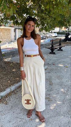 European Fashion Summer, European Summer Outfits, Europe Outfits, Italy Outfits, Euro Summer, Paris Outfits, Looks Street Style, Looks Chic, European Summer