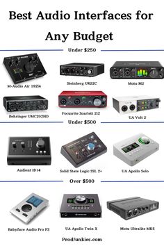 the best audio interfaces for any budget under $ 350 - click to see more info