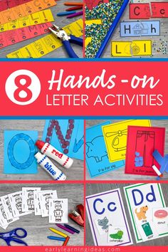 the 8 hands on letter activities for kids