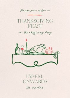 the thanksgiving feast is coming to town