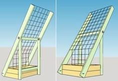 two different angles of a window with the top open and bottom closed to show it's sides