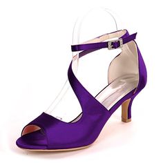 Category:Wedding Shoes; Upper Materials:Satin; Lining Materials:Leatherette; Embellishment:Buckle; Heel Type:Kitten Heel; Actual Heel Height:2.36; Gender:Women's; Toe Shape:Open Toe; Type:Bridal Shoes; Style:Minimalism; Heel Height(inch):2-3; Outsole Materials:Rubber; Closure Type:Ankle Strap; Shipping Weight:0.600; Listing Date:06/21/2020; Production mode:Self-produce; Foot Length:; Size chart date source:Provided by Supplier. Kitten Heel Wedding Shoes, Satin Sandals, White Wedding Shoes, Kitten Heel Shoes, Bridal Sandals, Bridesmaid Shoes, Wedding Sandals, Womens Wedding Shoes, Wedding Heels