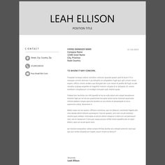 a professional resume template with an image on the front and back cover letterheads