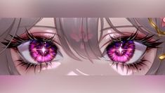 Pretty Eyes Anime, Pink Eyes Drawing, Pink Anime Eyes, Pink Eyes Anime, Cute Twitter Headers, Spiderman Art Sketch, Crystal Eyes, Twitter Header Pictures, Body Base Drawing