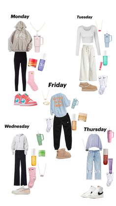 Cute Outfits For 8th Grade, Outfits For 8th Grade, Shein Back To School, Shein Back To School Outfits, Outfits For The Week, Baggy Outfit Ideas