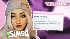 the sims4 adult mod is shown in this screenshot from an upcoming game