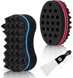 Amazon.com : curl sponge Curly Hair Sponge, Curl Brush, Afro Pick, Afro Curls, Styling Brush, Styling Tools