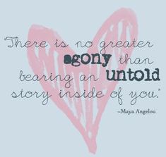 a pink heart with the words, there is no greater reason than being an unto story inside of you