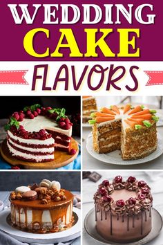 wedding cake flavors that are delicious and easy to make