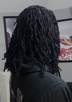 Shoulder Length Dread Hairstyles For Men, Shoulder Length Dreads, Dreads Hairstyles, Short Dreads, Hair Twists