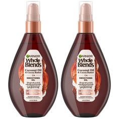 PRICES MAY VARY. Garnier Whole Blends Smoothing Oil with Coconut Oil and Cocoa Butter extracts tames and controls frizzy hair. Say goodbye to frizz and hello to soft, shiny hair Luxurious treatment: Our smoothing oil absorbs instantly into hair to deliver softness, long lasting smoothness and shine without greasiness. The exotic fragrance leaves a soft scent on hair Garnier Smoothing Range: Coconut Oil and Cocoa Butter extracts nourish hair and tame frizz and flyaways. For ultimate frizz control Coconut Hair Oil, Control Frizzy Hair, Garnier Whole Blends, Whole Blends, Butter Extract, Coconut Hair, Butter Oil, Coconut Oil Hair, Unique Fragrance