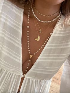 ~ Appx 16" long ~ 24K Gold Filled charm ~ 18K Gold Filled chain ~ Clasp closure ~ Dainty mushroom charm with mini cz and opal embellishment Long Layered Necklaces, Long Pearl Necklace Outfit, Long Necklace Outfit, Pearl Necklace Outfit, Necklace Outfit, Ocean Necklace, Whimsical Jewelry, Long Pearl Necklaces, Gold Long Necklace