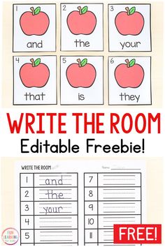 printable worksheet for the classroom to teach letter recognition