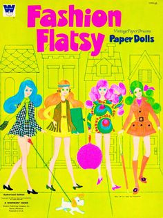 the cover of fashion falsy magazine with three women dressed in different outfits and holding pom poms