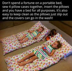 Portable Bed, Diy Bebe, Kid Hacks, Simple Life Hacks, Future Children, Diy Life, Future Family, Baby Hacks, Useful Life Hacks