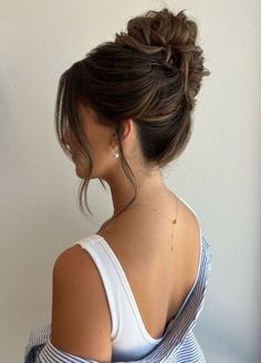 Hairstyles Messy Hair Updo, Wedding Guest Hairstyles, Trendy Hairstyle