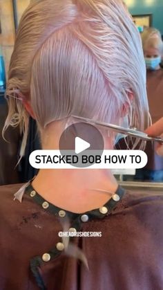 Mullet Short, Short Stacked Bob Haircuts, Pixie Blonde, Pixie Mullet, Kort Bob, Κούρεμα Bob, Stacked Haircuts, Stacked Hair, Stacked Bob