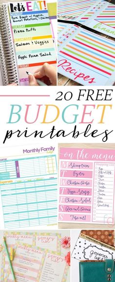 the 25 free budget printables that are perfect for any budget conscious person in your life