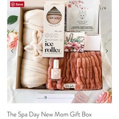 the spa day new mom gift box