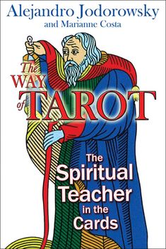 the way of tarot book cover with an image of a man holding a staff