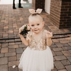 Sequins Wedding Gown, Bohemian Beach Wedding Dress, Bohemian Beach Wedding, Dubuque Iowa, Flower Girl Proposal, Floral Sash, Boho Flower Girl, Girls Spring Dresses, Tulle Flower Girl Dress