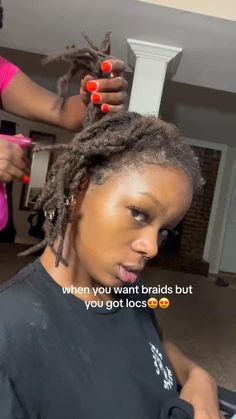 Cute Hairstyles For Locks, Going Out Loc Styles, Rapper Loc Styles, Lobster Braids On Locs, How To Style Old Locs, Locks Hairstyles For Women Long, Locs Down Hairstyles, How To Take Care Of Your Locs, Loc Cover Up Styles