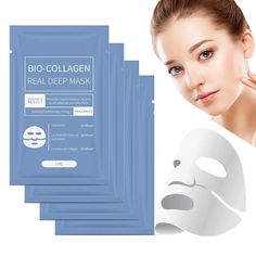 PRICES MAY VARY. 【Bio Collagen Face Mask】Bio Collagen Face Mask quickly moisturizes the skin's surface and penetrates deep into the skin to create a healthy, hydrated complexion. 【Natural Ingredients】This bio collagen face mask is formulated with natural ingredients, it's gentle, non-irritating and moisturizing for quick skin hydration. Completely safe for all skin types. 【Anti-wrinkle】Reduces enlarged pores, improves skin elasticity and visibly smoothes fine lines and wrinkles. 【Long-lasting Mo Collagen Face Mask, Hydrating Face Mask, Collagen Mask, Overnight Mask, Enlarged Pores, Improve Skin Elasticity, Facial Care, Hydrate Skin, Radiant Skin