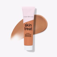 sweet & simple  triple the threat: moisturizer, makeup & SPF 20 in one! Post Acne Hyperpigmentation, Tinted Moisturizer With Spf, Acne Hyperpigmentation, How To Apply Concealer, Chemical Sunscreen, Creamy Concealer, Tarte Cosmetics, Moisturizer With Spf, Broad Spectrum Sunscreen