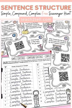 Simple Compound and Complex Sentences Examples Complex Sentences Examples