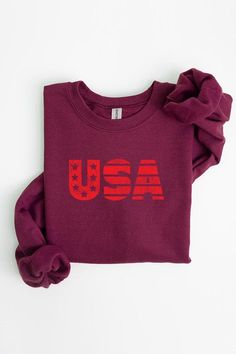 USA Graphic Fleece Sweatshirts.Unisex Crew Neck Long Sleeve Sweaters Knits.Crafted from premium materials, tailored to your lifestyle, ensuring a comfortable fit for any occasion.Family Group Uniforms Birthday Party Gift Concert Festival Events.High Quality Direct To Film Printed Graphic Design.50%COTTON,50%POLYESTERNICARAGUAMade In: Nicaragua Winter Cotton Crew T-shirt, Comfy Fleece Sweater With Crew Neck, Red Cotton Sweats For Winter, Red Cotton Sweatshirt For Loungewear, Comfy Cotton Fall Sweatshirt, Cozy Crew Neck Tops For College, Cozy Crew Tops In French Terry, Comfy Cotton Sweater With Soft-washed Detail, Comfy Cotton Sweater Soft-washed