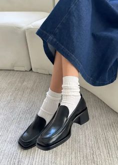 These classically ribbed, perfect height socks are made of a breathable cotton blend yarn. They will pair with any shoe, sandals, sneakers, mules, clogs, boots, and become your go to sock! One size fits most Fabric: 80% Cotton, 18% poly, 2% spandex Machine wash Made in South Korea Socks And Loafers, Shoe Sandals, Vintage Lifestyle, Slow Fashion Brands, Mens Skin Care, Winter Essentials, Cotton Socks, Bottom Clothes, Sunglasses Vintage