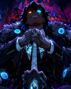 Halfdan The Black, Cyberpunk Character Art Male, Cyberpunk Character Art, Black Power Art, Anime Fyp, Anime Picture Hd, Inosuke Hashibira, Cyberpunk Character, Samurai Art