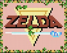 the legend of zelda cross stitch pattern