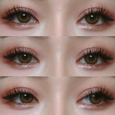 Korean Makeup Look, Makijaż Smokey Eye, Asian Eyes