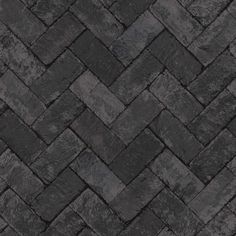 sample herringbone brick black wallpaper from the just kitchens collection by galerie wallcoverings 1 Brick Herringbone, Kitchen Entertaining, Herringbone Brick, Brick Wallpaper Roll, Kitchen And Dining Area, Brick Kitchen, Kitchen Walls, Embossed Wallpaper, Herringbone Design