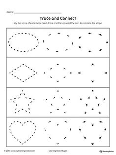 trace and connect worksheet