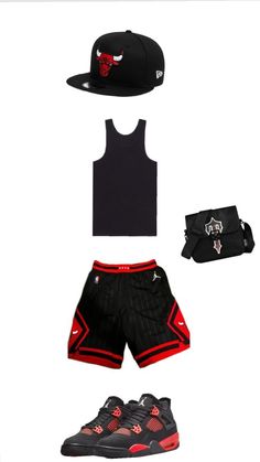 #jordan4 #franela Teen Boys Outfit Ideas, Guys Outfit Ideas, Boys Outfit Ideas, Guys Fashion Swag, Hair Twists Black, Us Drip, Jordan Fits, Gangster Style