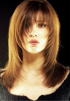 Long Shag Hairstyles, Face Framing Hair, Hair Cut Guide, Medium Layered Hair, Rockabilly Hair, Bangs With Medium Hair, Front Hair Styles